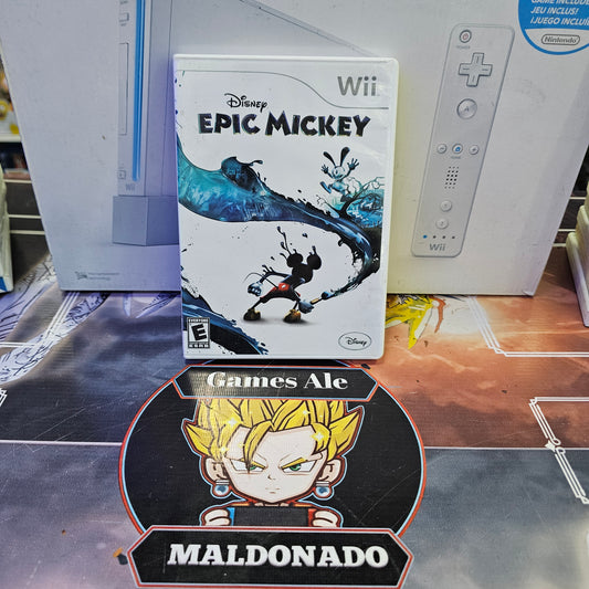 DISNEY EPIC MICKEY JUEGO DE NINTENDO WII (USADO)