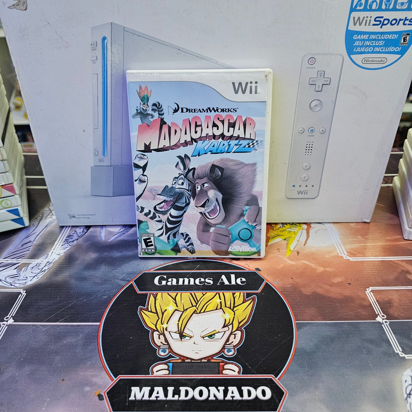 MADAGASCAR KARTZ JUEGO DE NINTENDO WII (USADO)