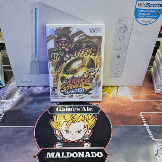 MARIO STRIKERS CHARGED JUEGO DE NINTENDO WII (USADO)
