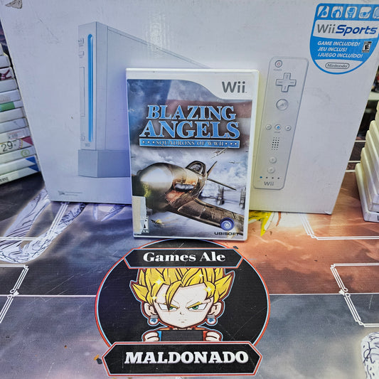 BLAZING ANGLES SQUADRONS OF WWII  JUEGO DE NINTENDO WII (USADO)