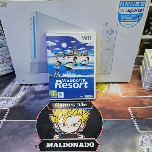 WII SPORTS RESORT JUEGO DE NINTENDO WII (USADO)