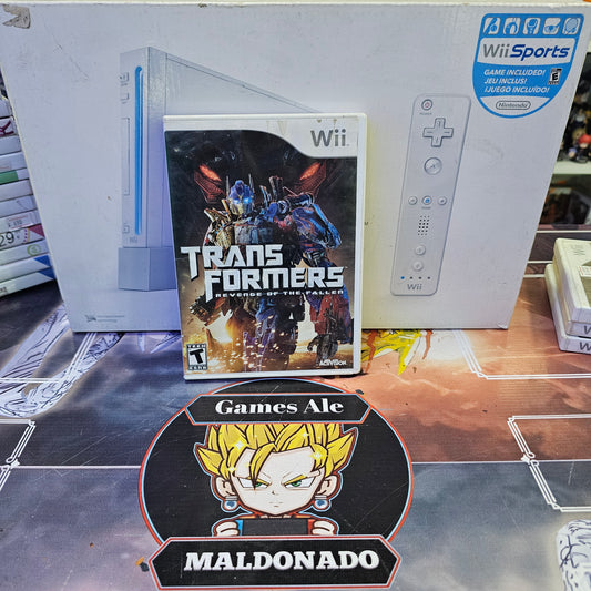 TRANSFORMERS REVENGE OF THE FALLEN JUEGO DE NINTENDO WII (USADO)