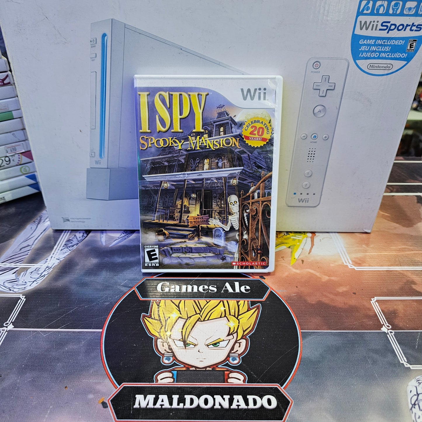 ISPY SPOOKY MANSION JUEGO DE NINTENDO WII (USADO)