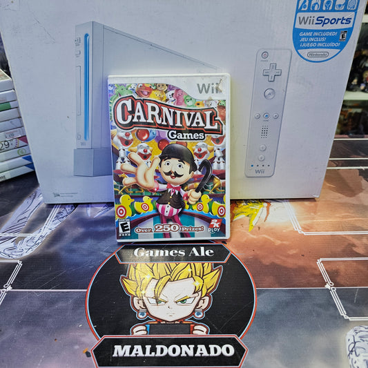 CARNIVAL GAMES JUEGO DE NINTENDO WII (USADO)