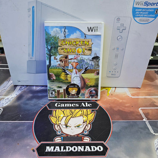 CHICKEN SHOOT JUEGO DE NINTENDO WII (USADO