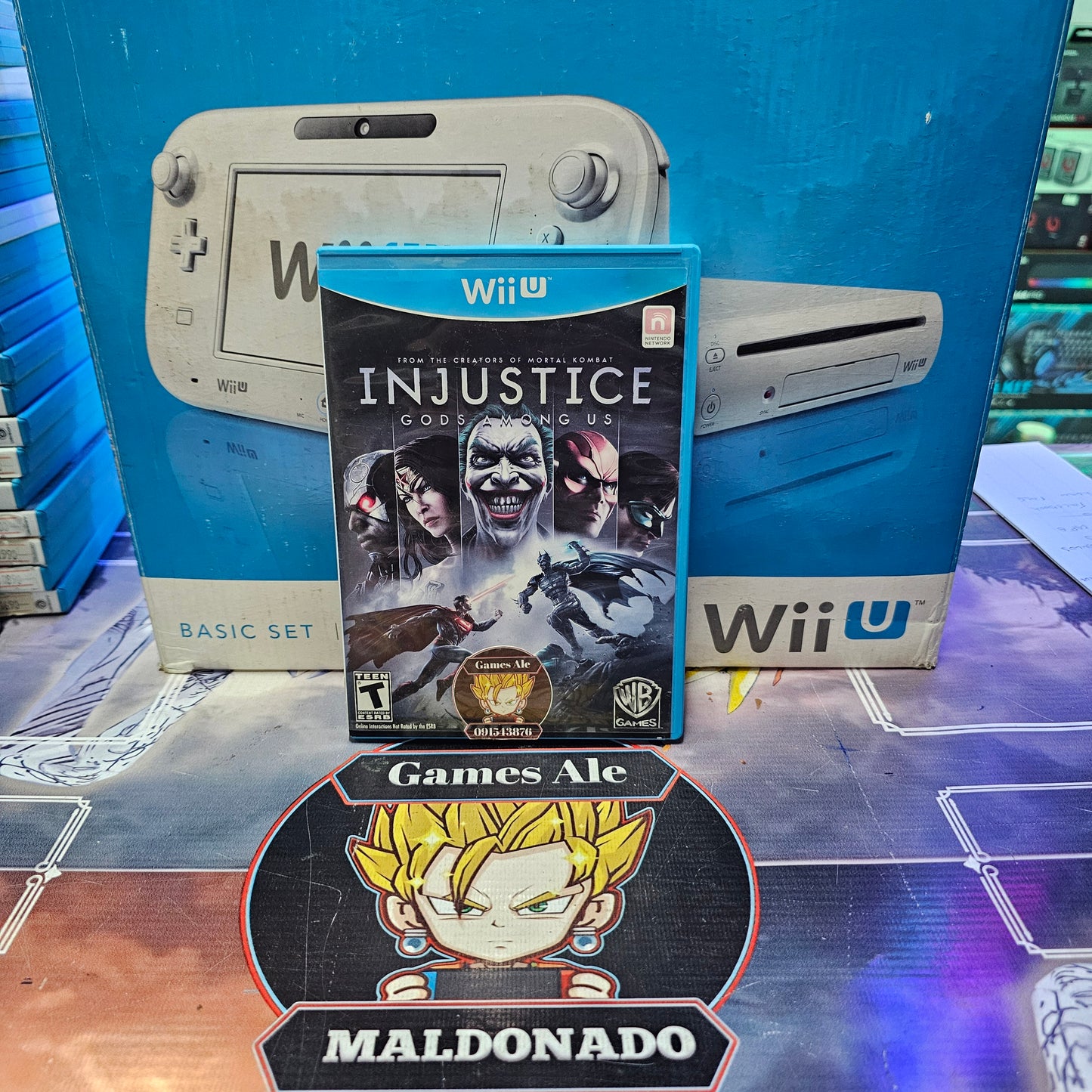 INJUSTICE GODS AMONG US JUEGO DE WII U (USADO)