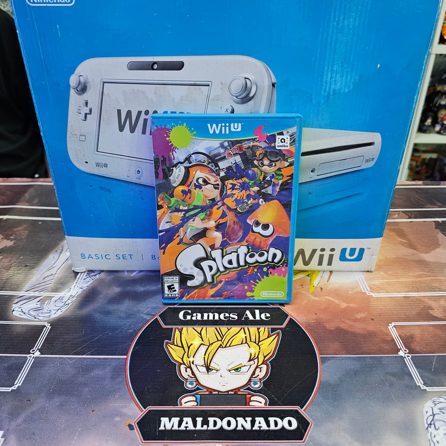 SPLATOON JUEGO DE NINTENDO WII U (USADO)