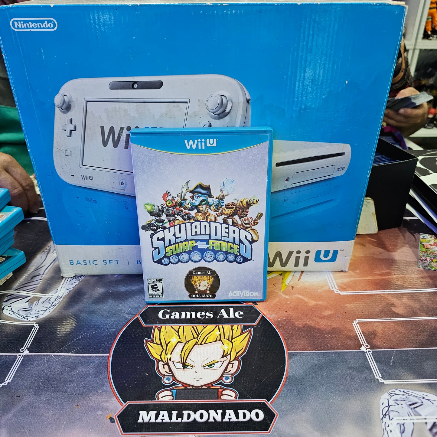 SKYLANDERS SWAP FORCE JUEGO DE NINTENDO WII U (USADO)