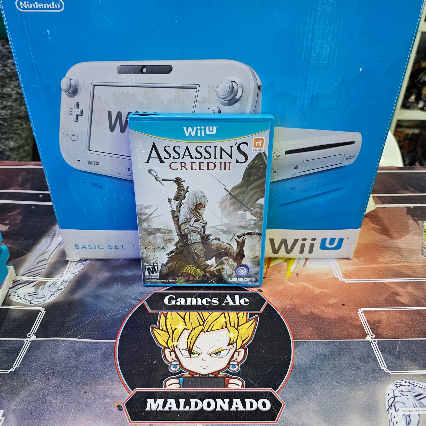 ASSASSINS CREED 3 JUEGO DE NINTENDO WII U (USADO)