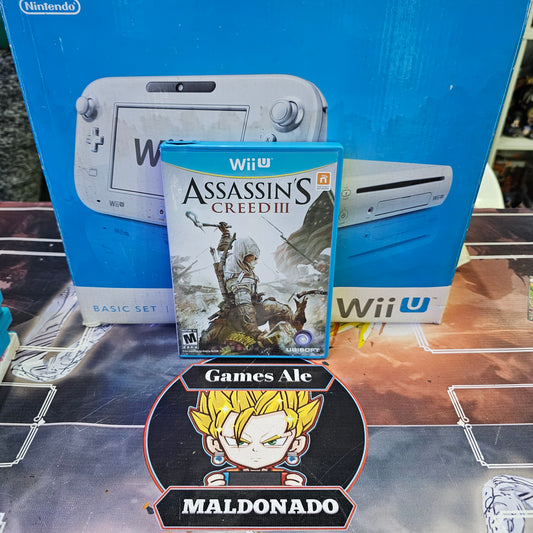 ASSASSINS CREED 3 JUEGO DE NINTENDO WII U (USADO)