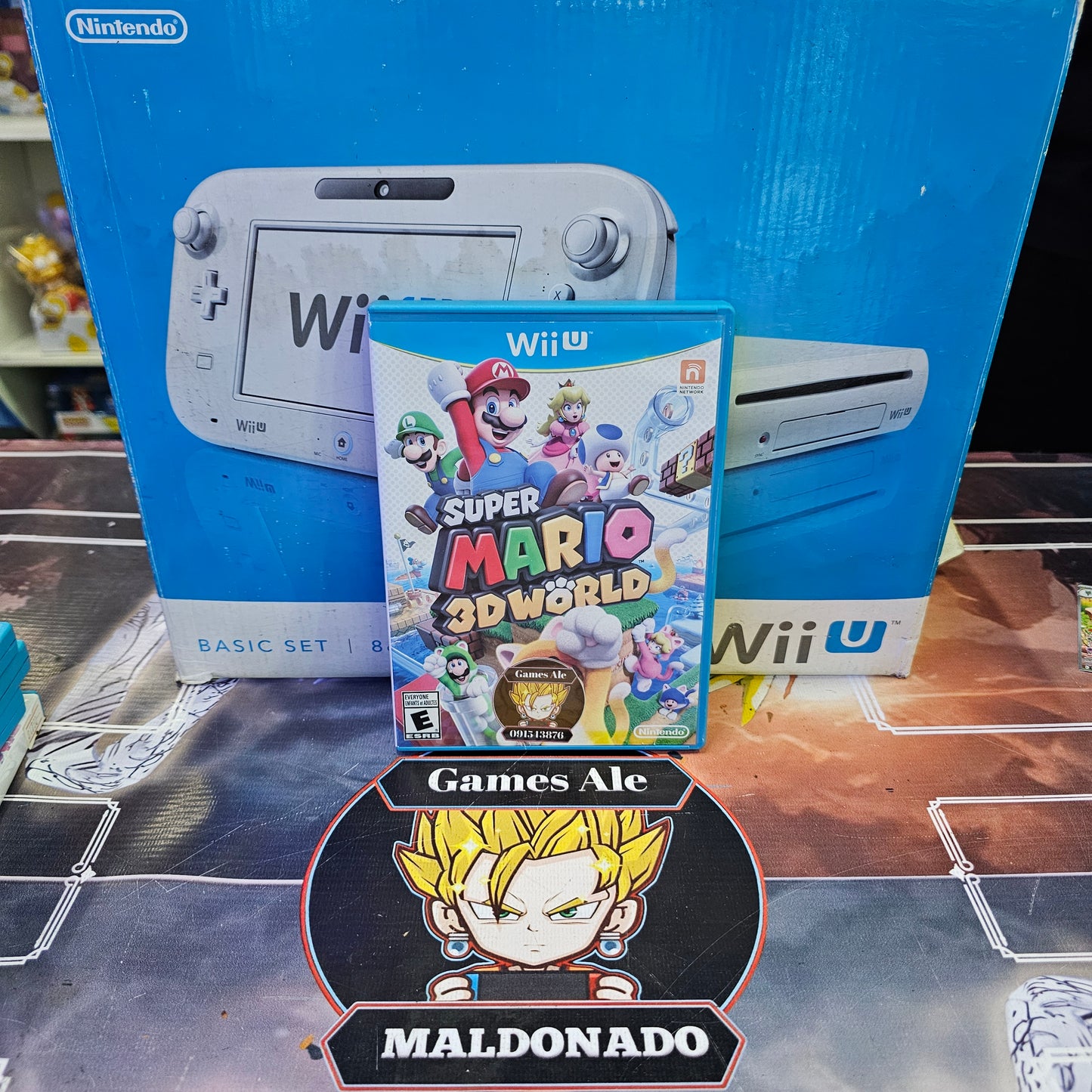 SUPER MARIO 3D WORLD JUEGO DE NINTENDO WII U (USADO)