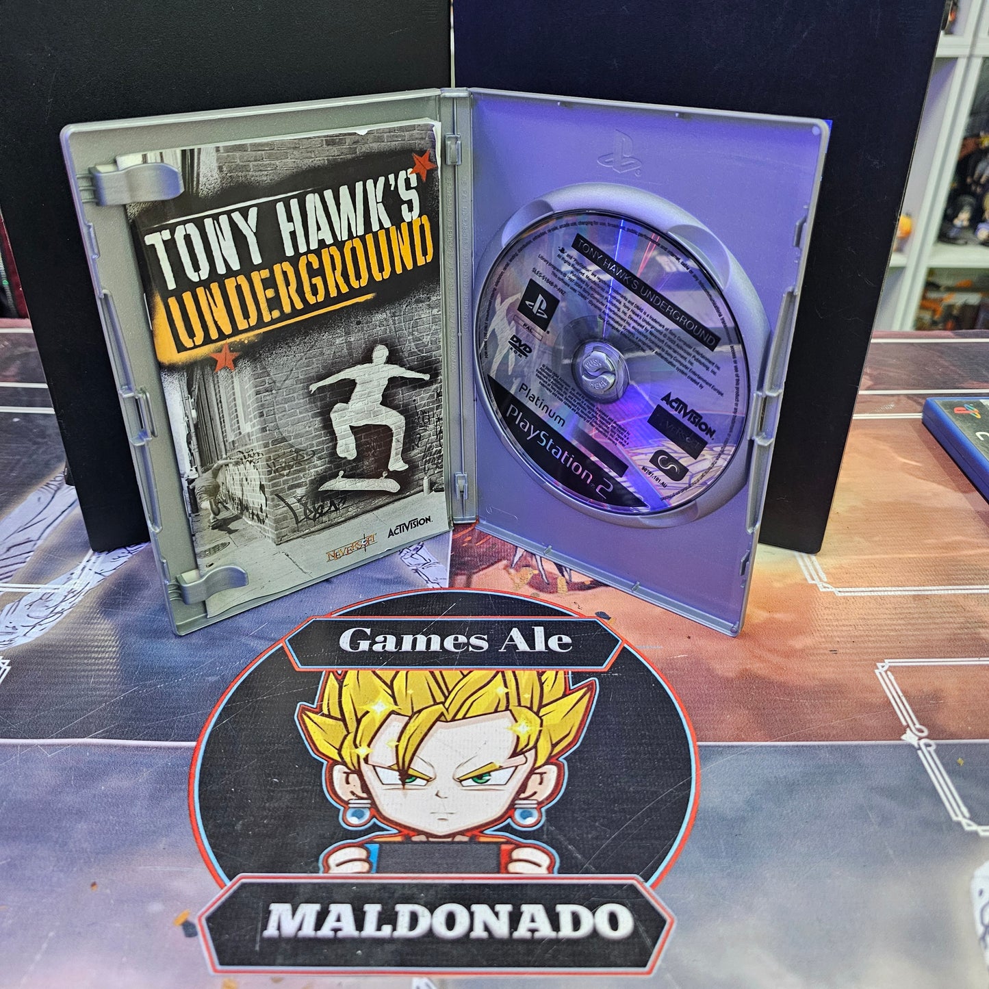 TONY HAWKS UNDERGROUND PLATINUM JUEGO DE PLAYSTATION 2 (USADO)