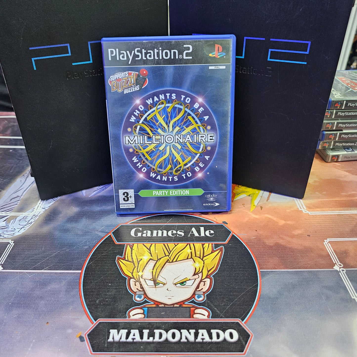 WHO WANTS TO BE A MILLIONAIRE JUEGO DE PLAYSTATION 2 (USADO)