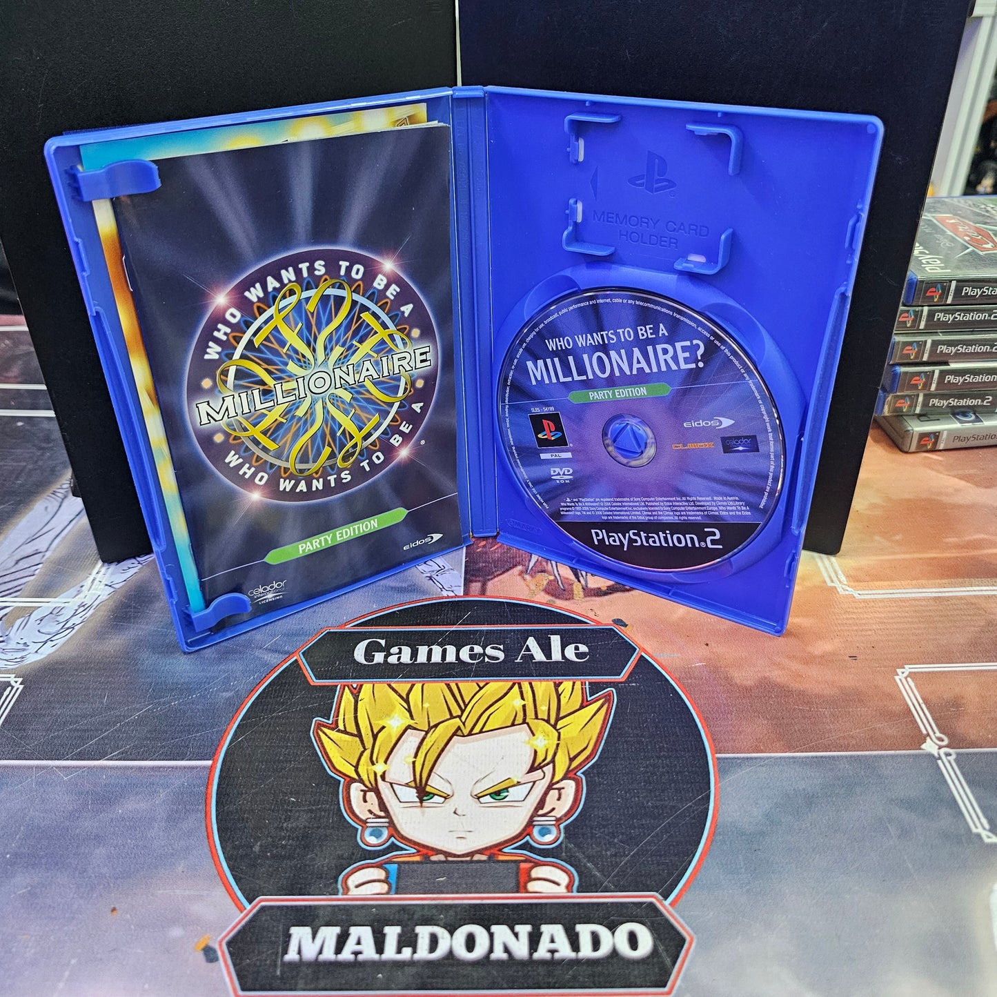 WHO WANTS TO BE A MILLIONAIRE JUEGO DE PLAYSTATION 2 (USADO)