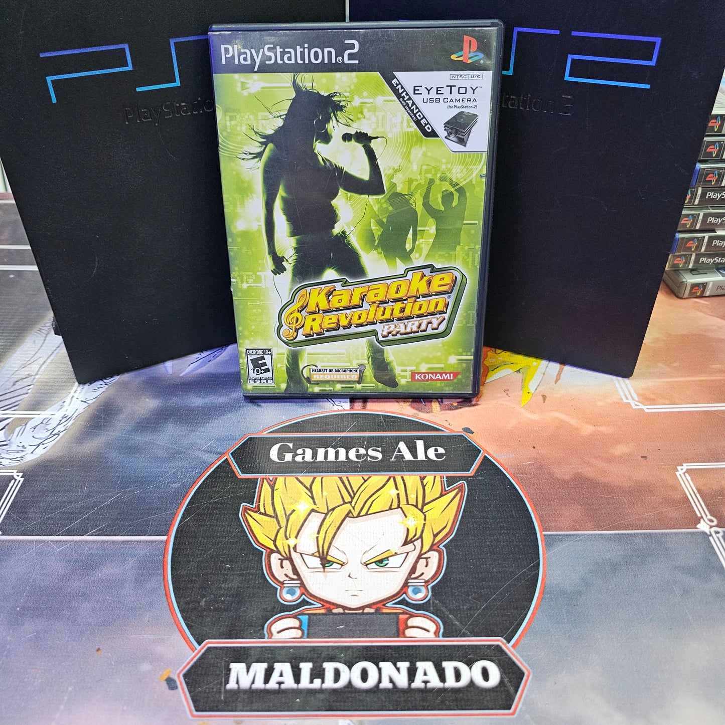 KARAOKE REVOLUTION PARTY JUEGO DE PLAYSTATION 2 (USADO)