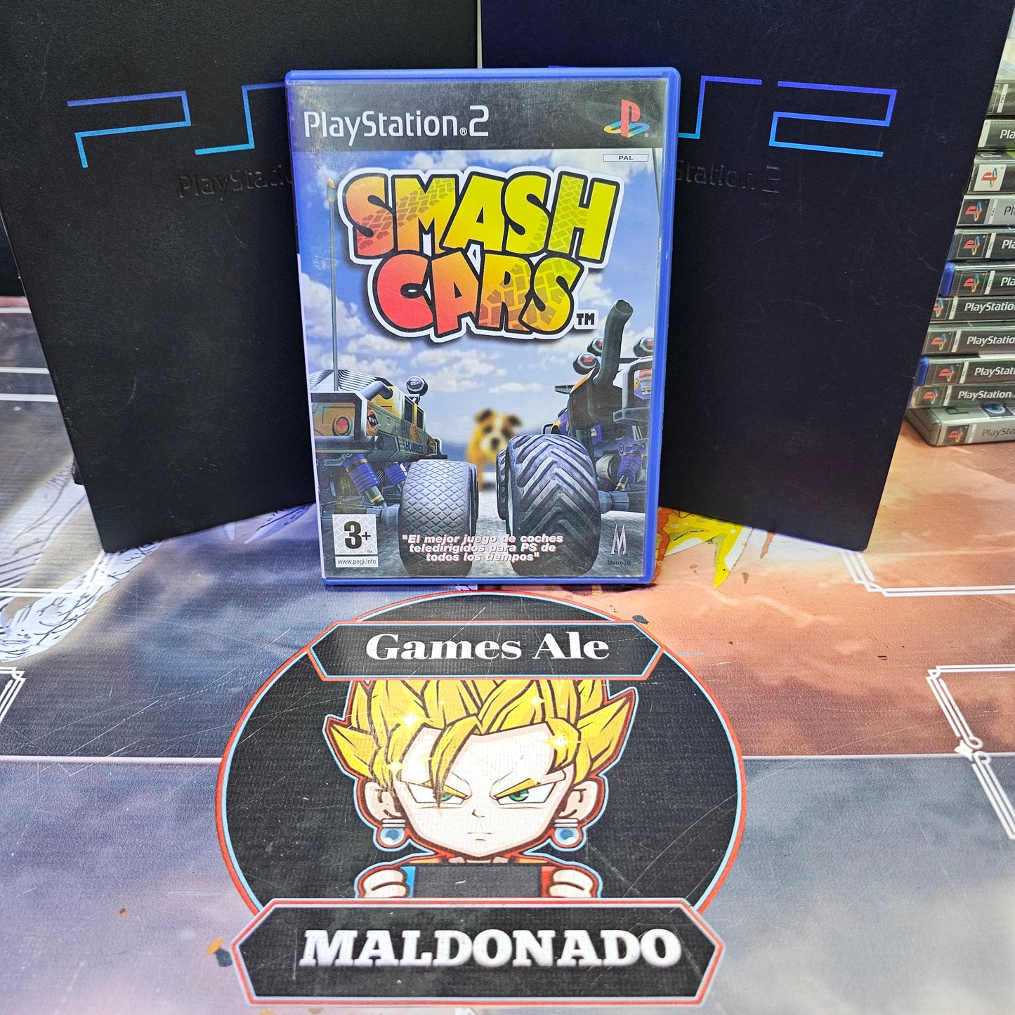 SMASH CARS JUEGO DE PLAYSTATION 2 (USADO)