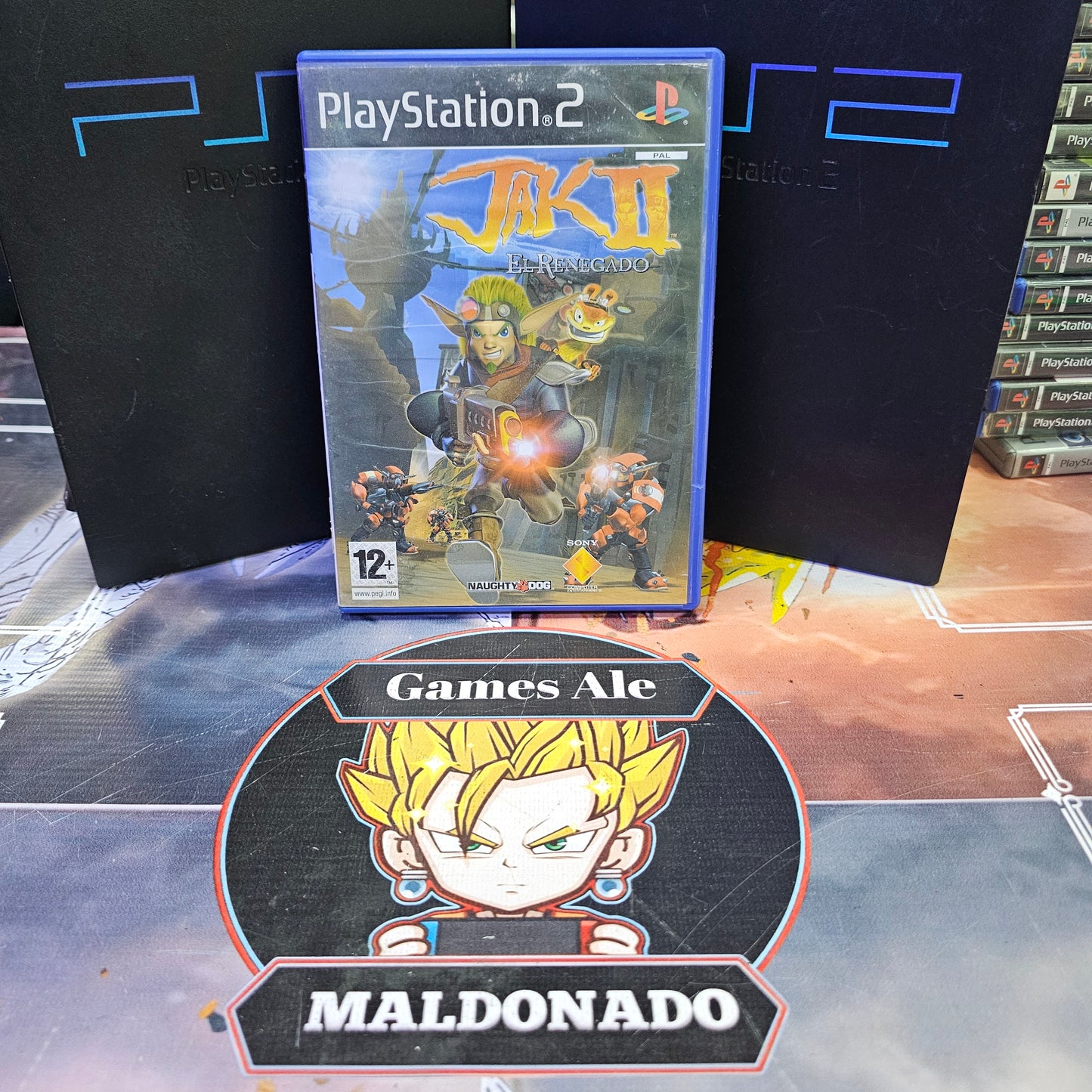 JAK 2 EL RENEGADO JUEGO DE PLAYSTATION 2 (USADO)