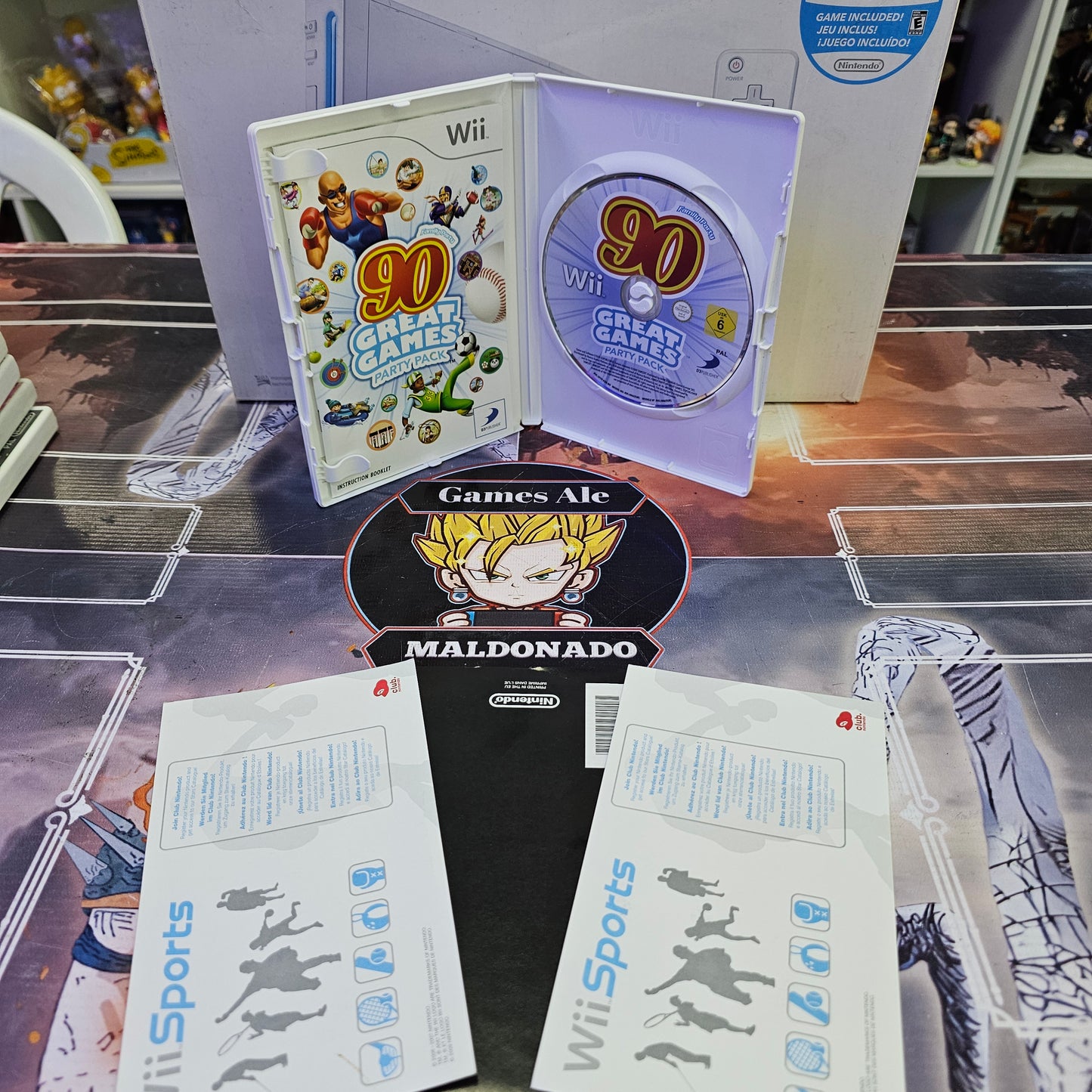 FAMILY PARTY 90 GREAT GAMES NINTENDO WII (USADO)