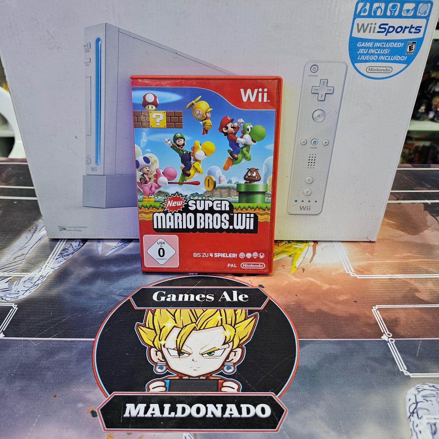 SUPER MARIO BROS WII NINTENDO WII (USADO)