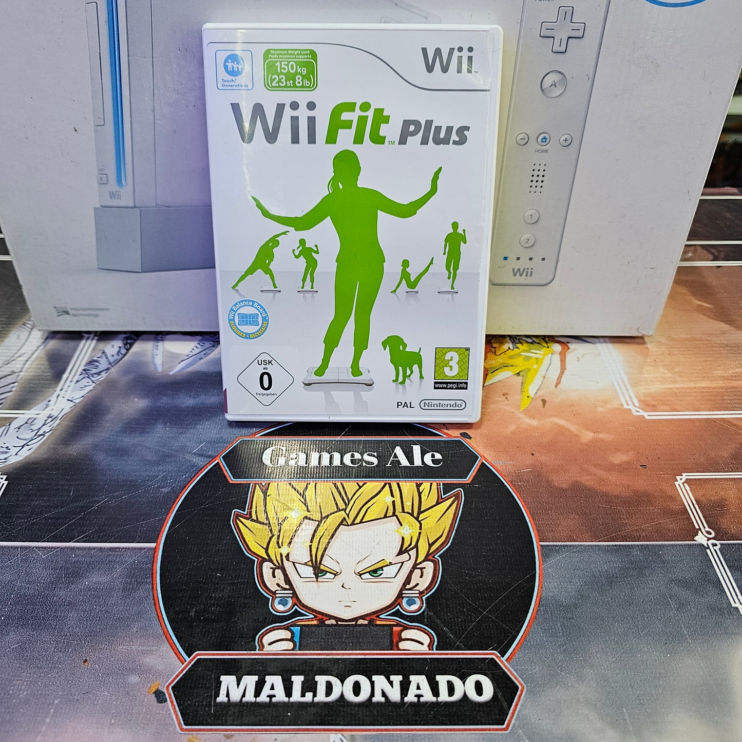 WII FIT PLUS JUEGO DE NINTENDO WII (USADO)
