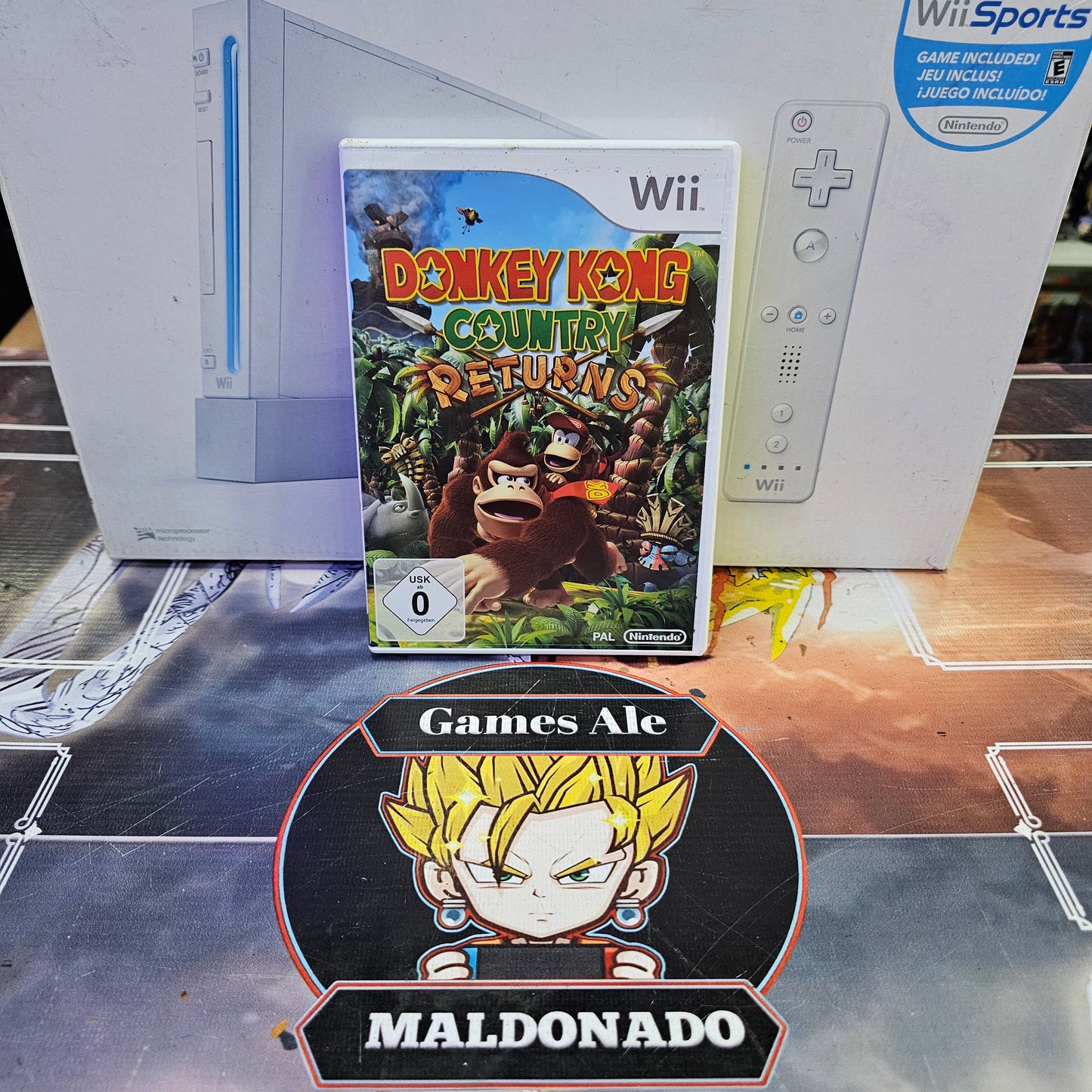 DONKEY KONG COUNTRY RETURNS JUEGO DE NINTENDO WII (USADO)