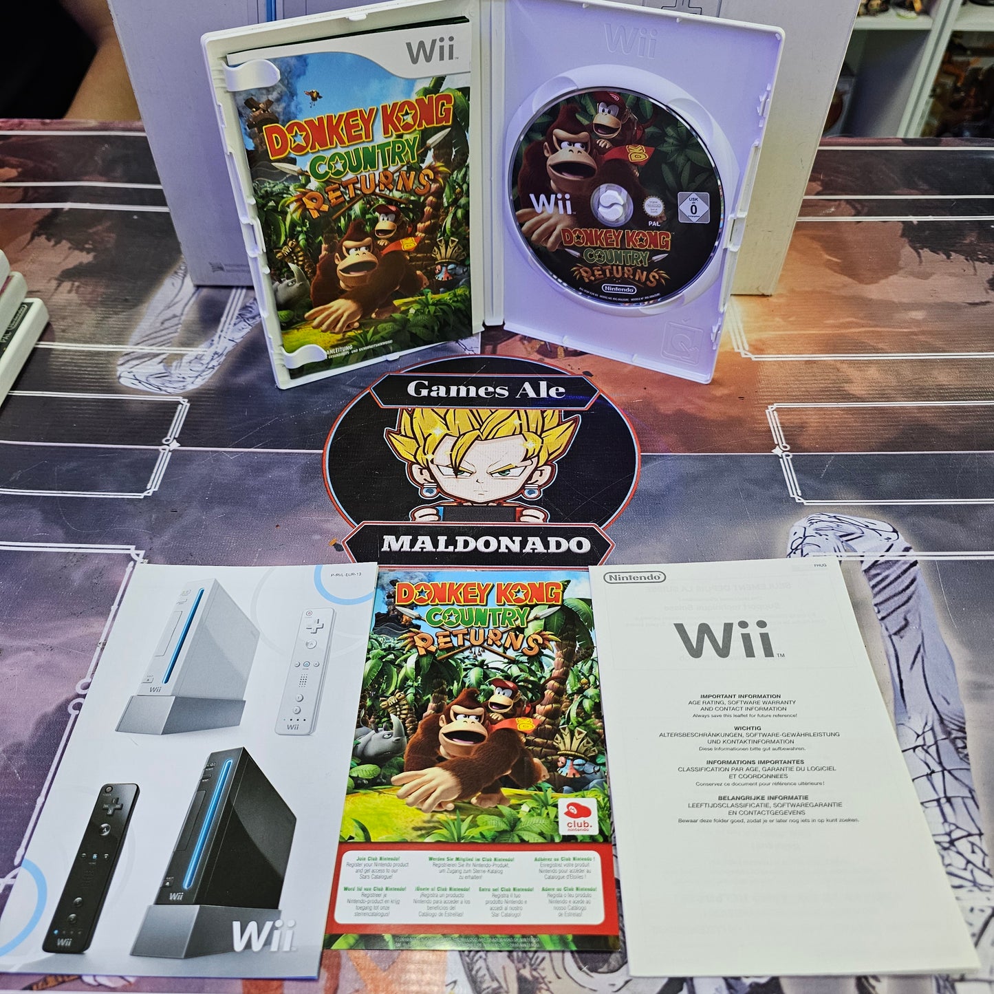 DONKEY KONG COUNTRY RETURNS JUEGO DE NINTENDO WII (USADO)