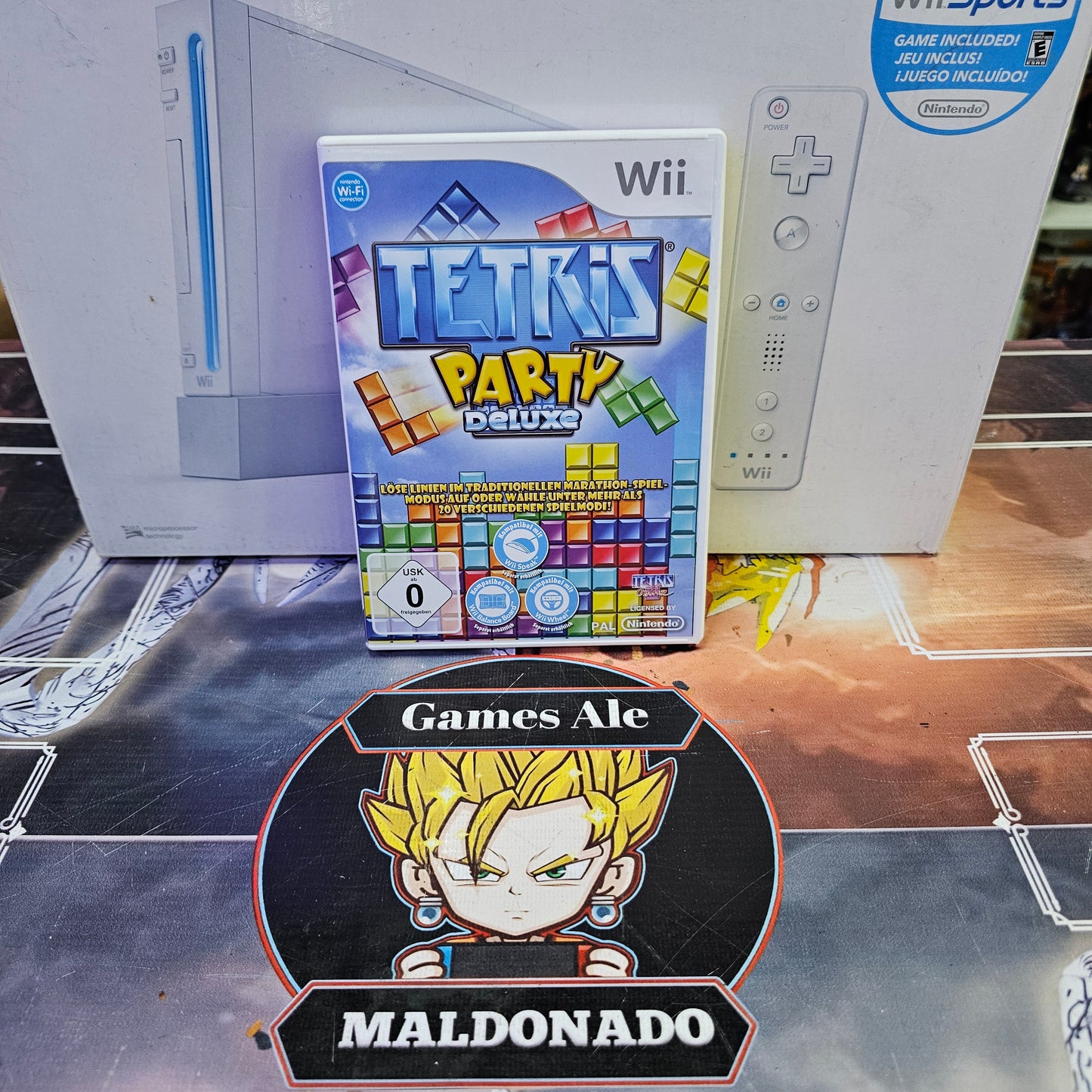 TETRIS PARTY DELUXE JUEGO DE NINTENDO WII (USADO)