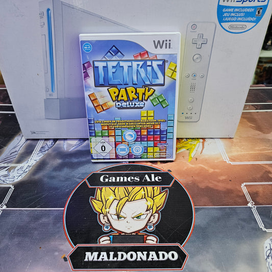 TETRIS PARTY DELUXE JUEGO DE NINTENDO WII (USADO)