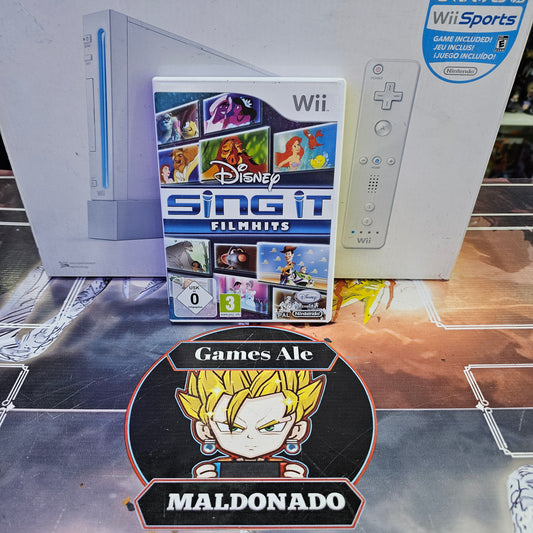 SINGIT FILMHITS JUEGO DE NINTENDO WII (USADO)