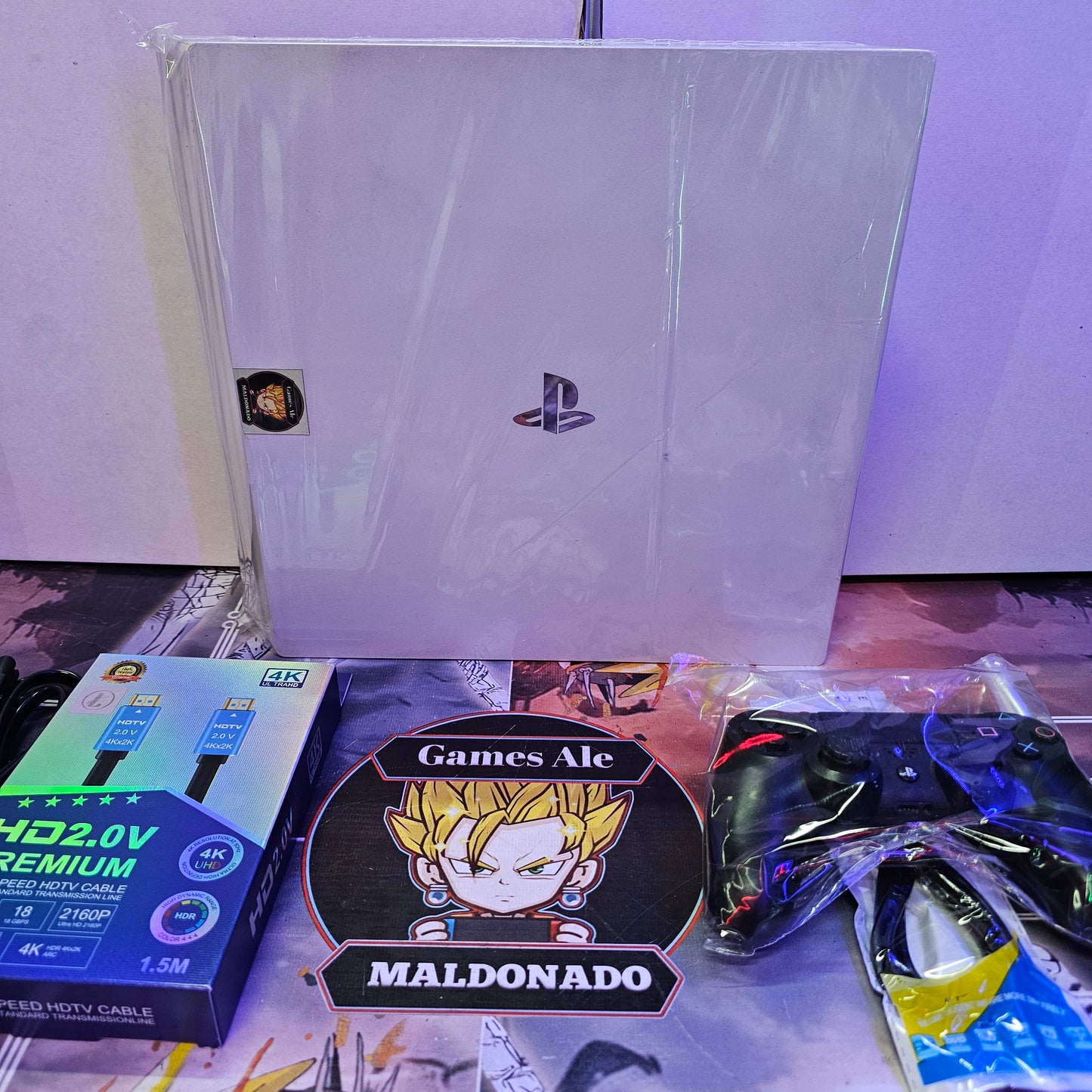 PLAYSTATION 4 PRO BLANCA (USADA) CON GARANTÍA [03274525235769...]