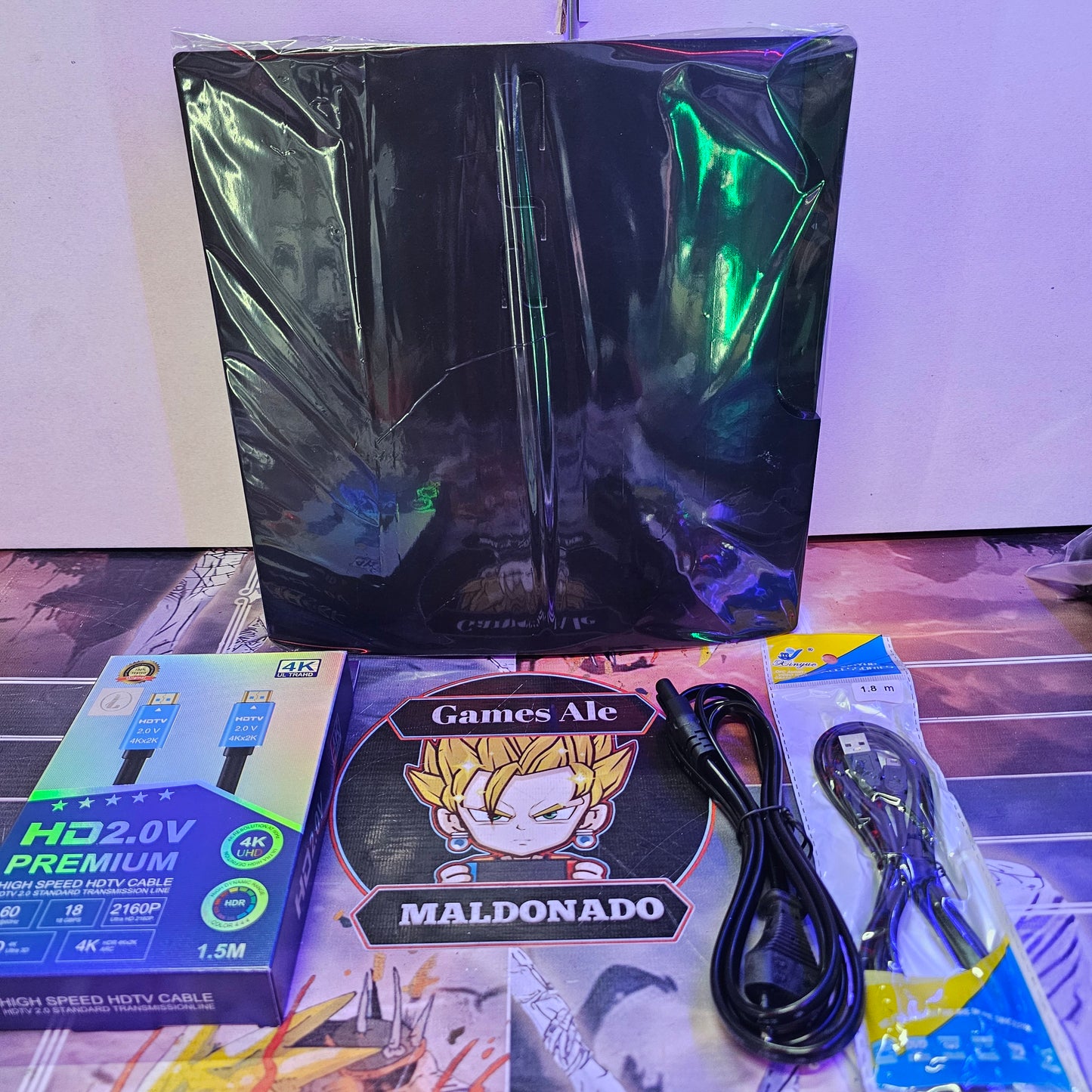 PLAYSTATION 3 SLIM NEGRO (USADO) CON GARANTÍA [CF558036...]