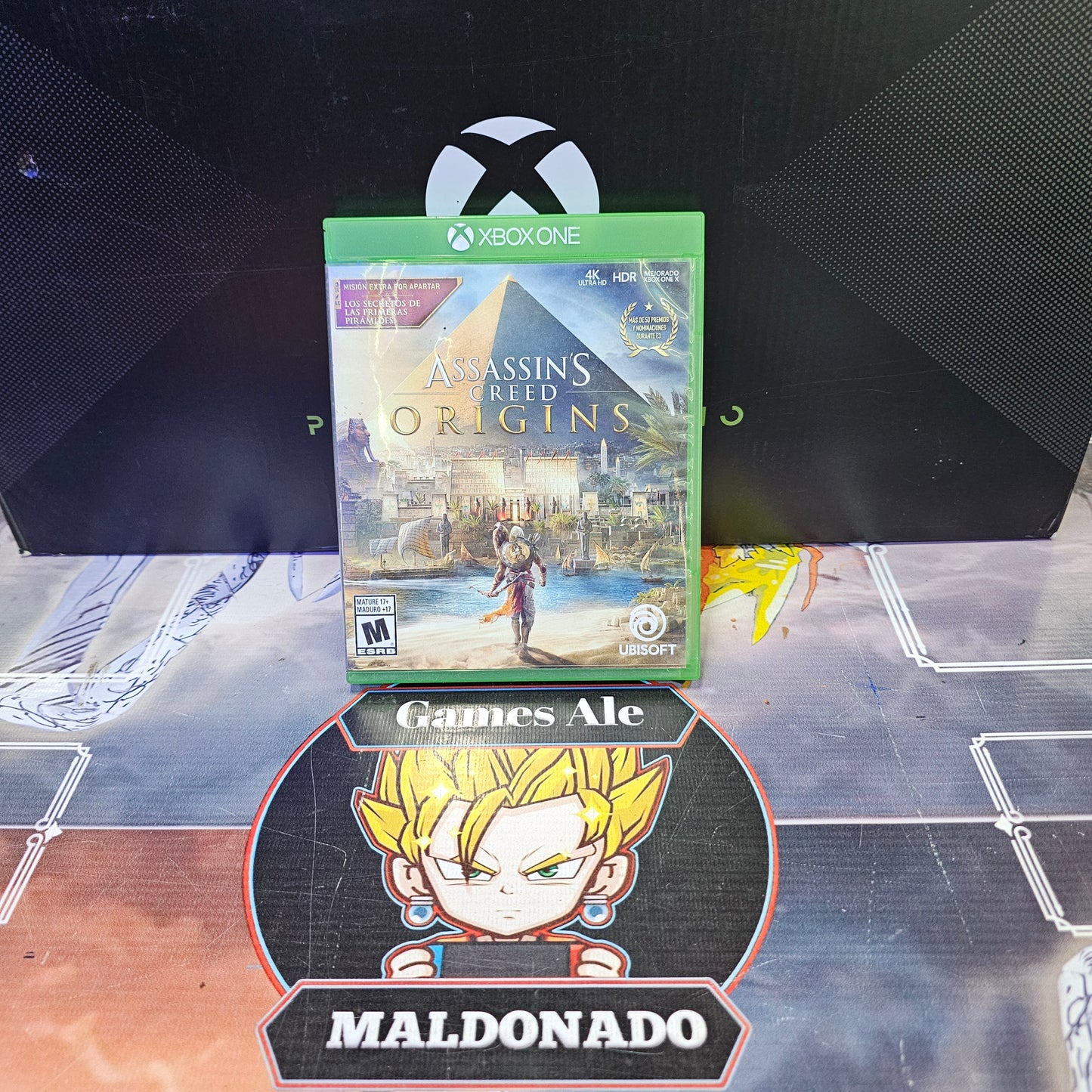 ASSASSINS CREED ORIGINS JUEGO DE XBOX ONE (USADO)