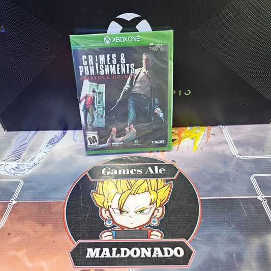 CRIMES Y PUNISHMENTS SHERLOCK HOLMES - JUEGO DE XBOX ONE ( NUEVO SELLADO)