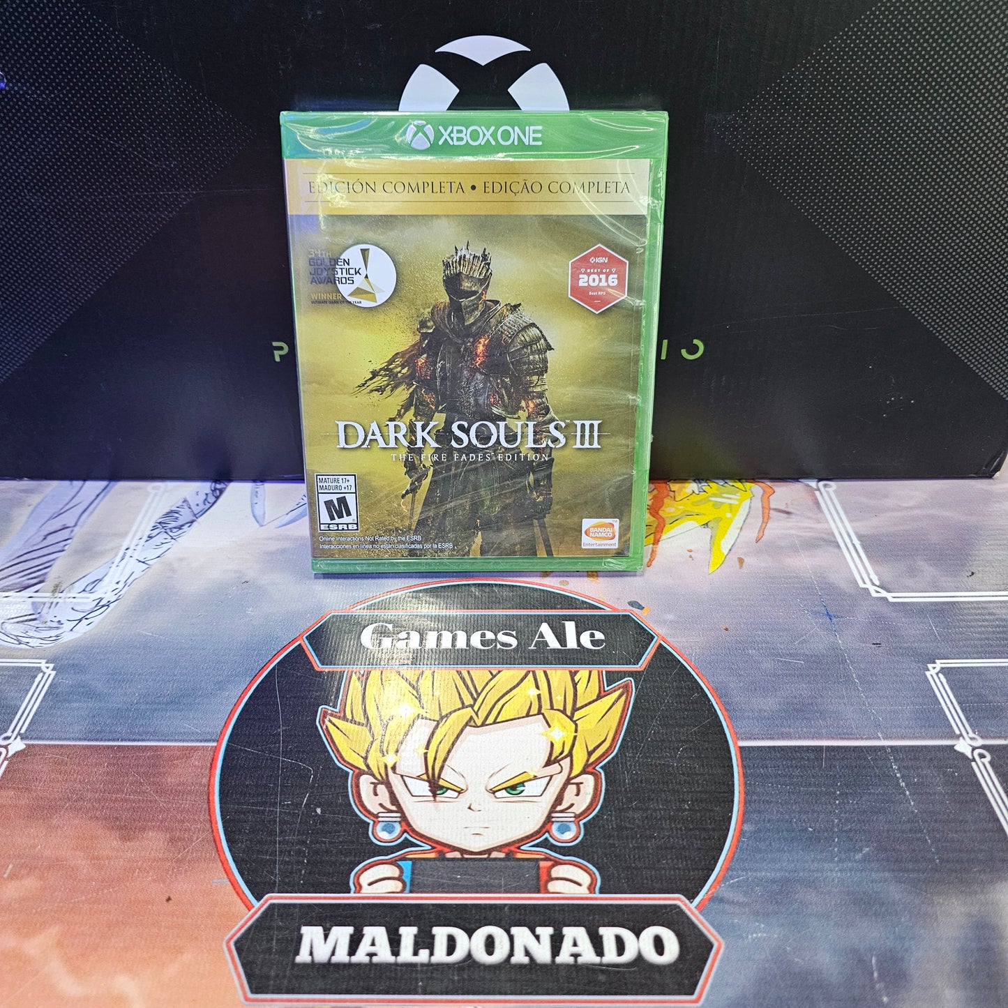 DARK SOULS 3 THE FIRE FADES EDITION - JUEGO DE XBOX ONE ( NUEVO SELLADO)