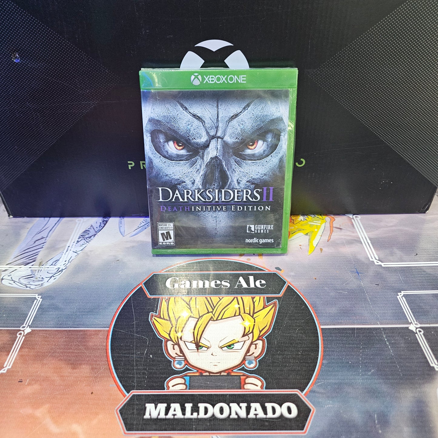 DARKSIDERS 2 DEATH INITIVE EDITION - JUEGO DE XBOX ONE ( NUEVO SELLADO)