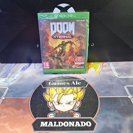 DOOM ETERNAL - JUEGO DE XBOX ONE (NUEVO SELLADO)