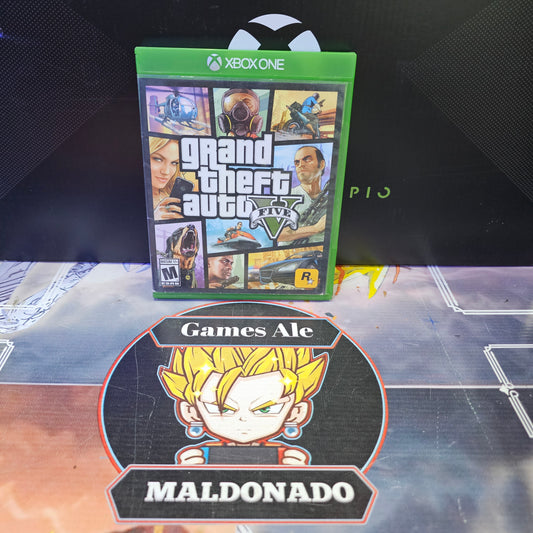 GTA 5 GRAND THEFT AUTO V - JUEGO DE XBOX ONE (USADO)