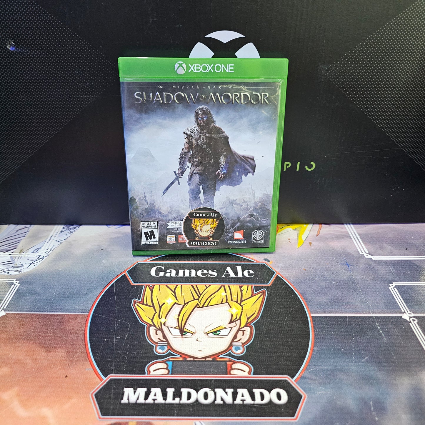 SHADOW OF MORDOR  - JUEGO DE XBOX ONE (USADO)