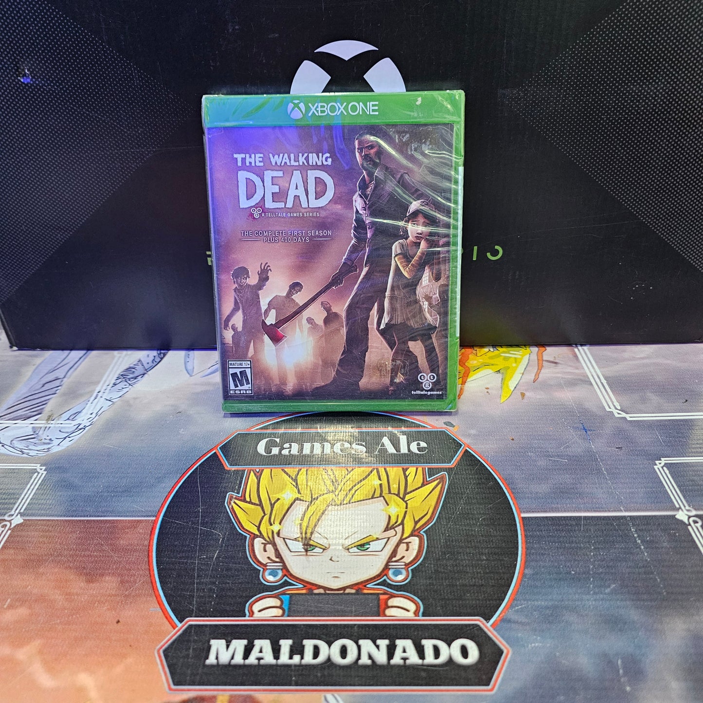 THE WALKING DEAD THE COMPLETE FIRST SEASON PLUS 400 DAYS - JUEGO DE XBOX ONE ( NUEVO SELLADO )