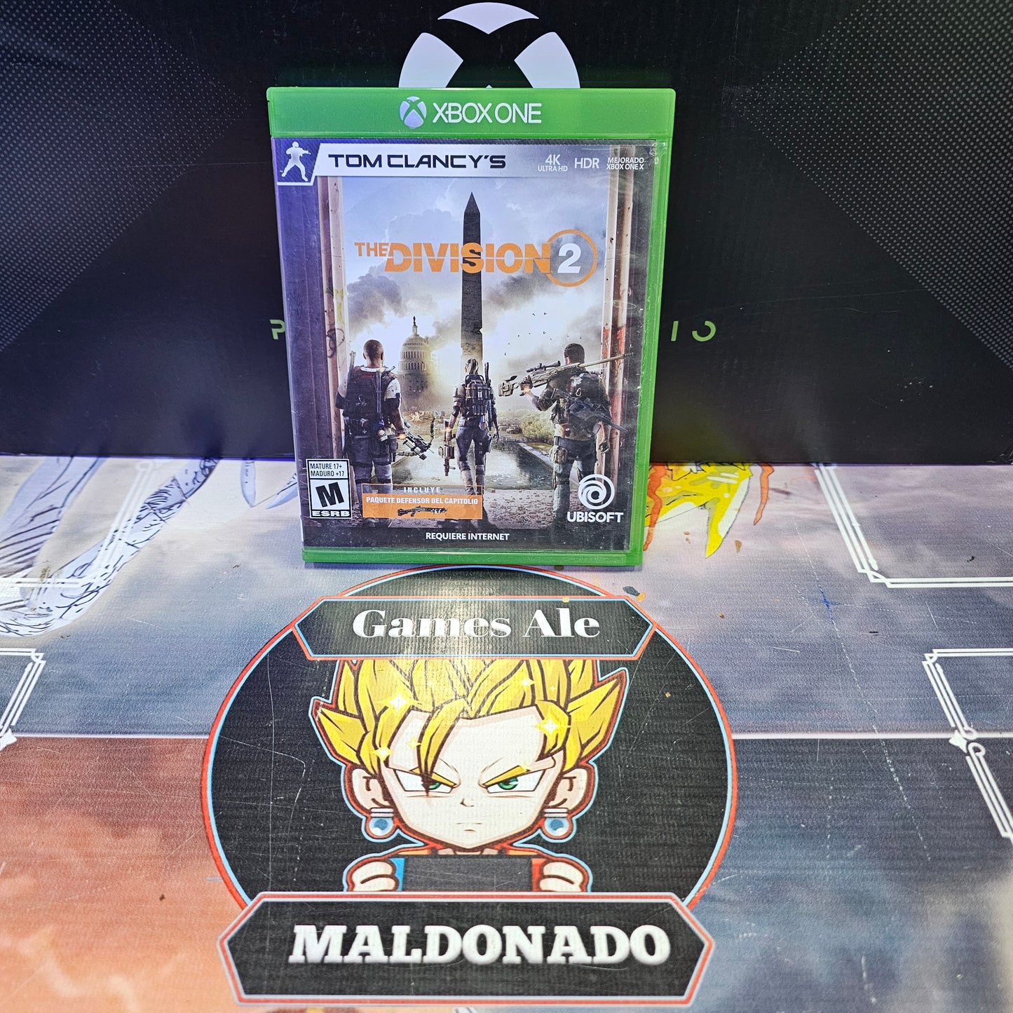 THE DIVISION 2 - JUEGO DE XBOX ONE ( USADO )