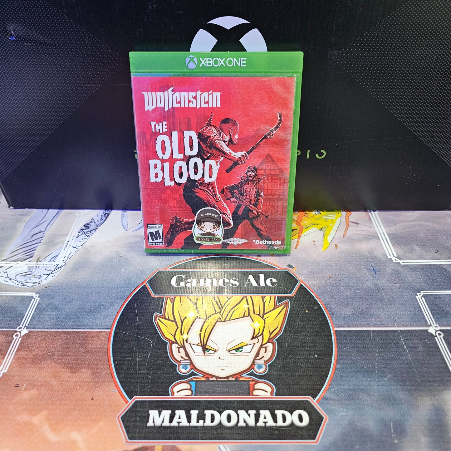 WOLFENSTEIN THE OLD BLOOD - JUEGO DE XBOX ONE ( USADO )