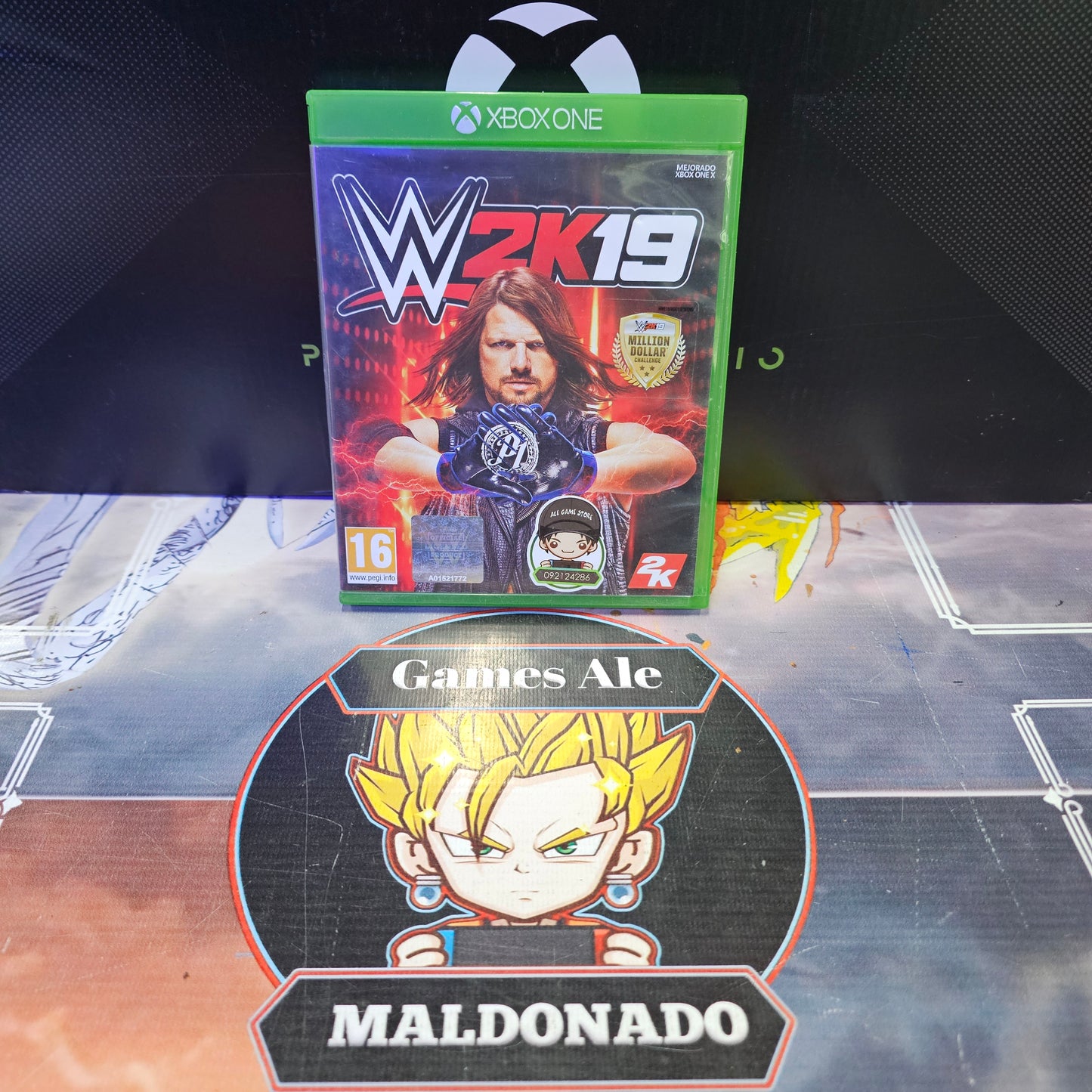 W2K19 - JUEGO DE XBOX ONE ( USADO )