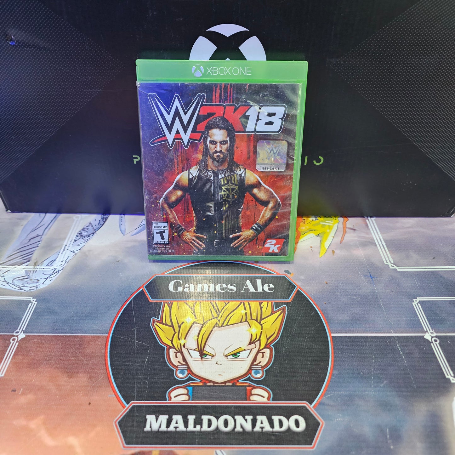 W2K18 - JUEGO DE XBOX ONE ( USADO )