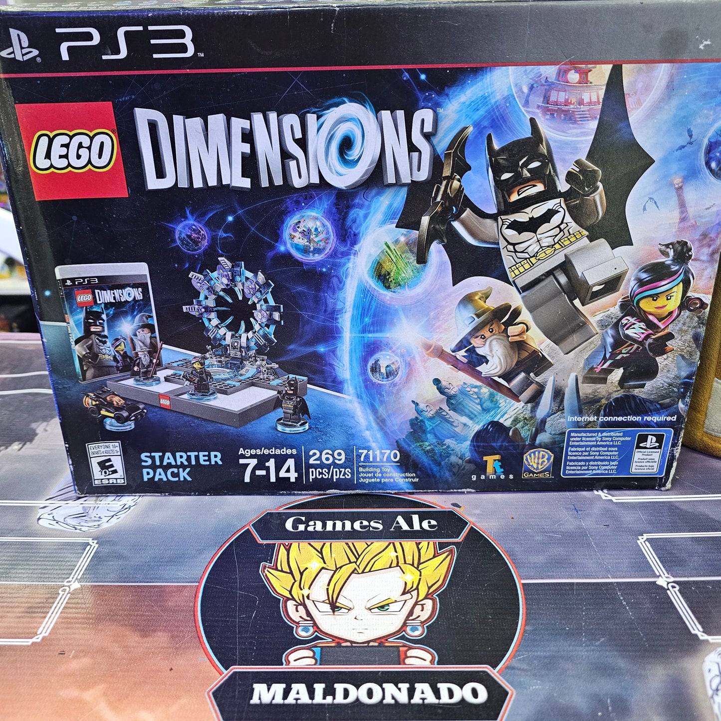 LEGO DIMENSIONS KIT PS3 SIN USO PLAYSTATION 3