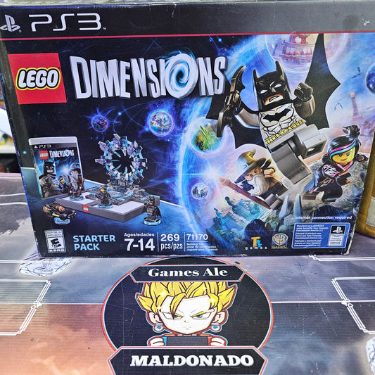 LEGO DIMENSIONS KIT PS3 SIN USO PLAYSTATION 3
