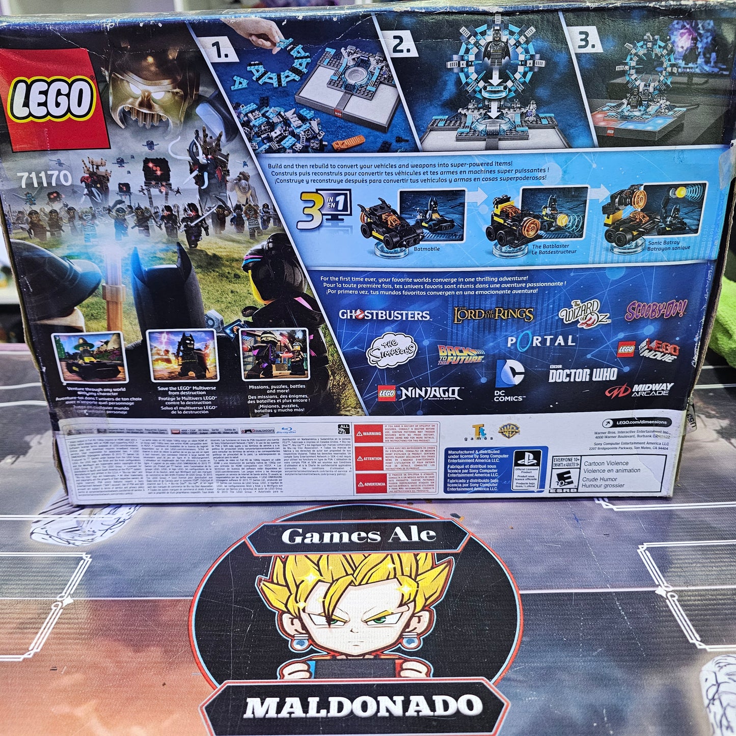 LEGO DIMENSIONS KIT PS3 SIN USO PLAYSTATION 3