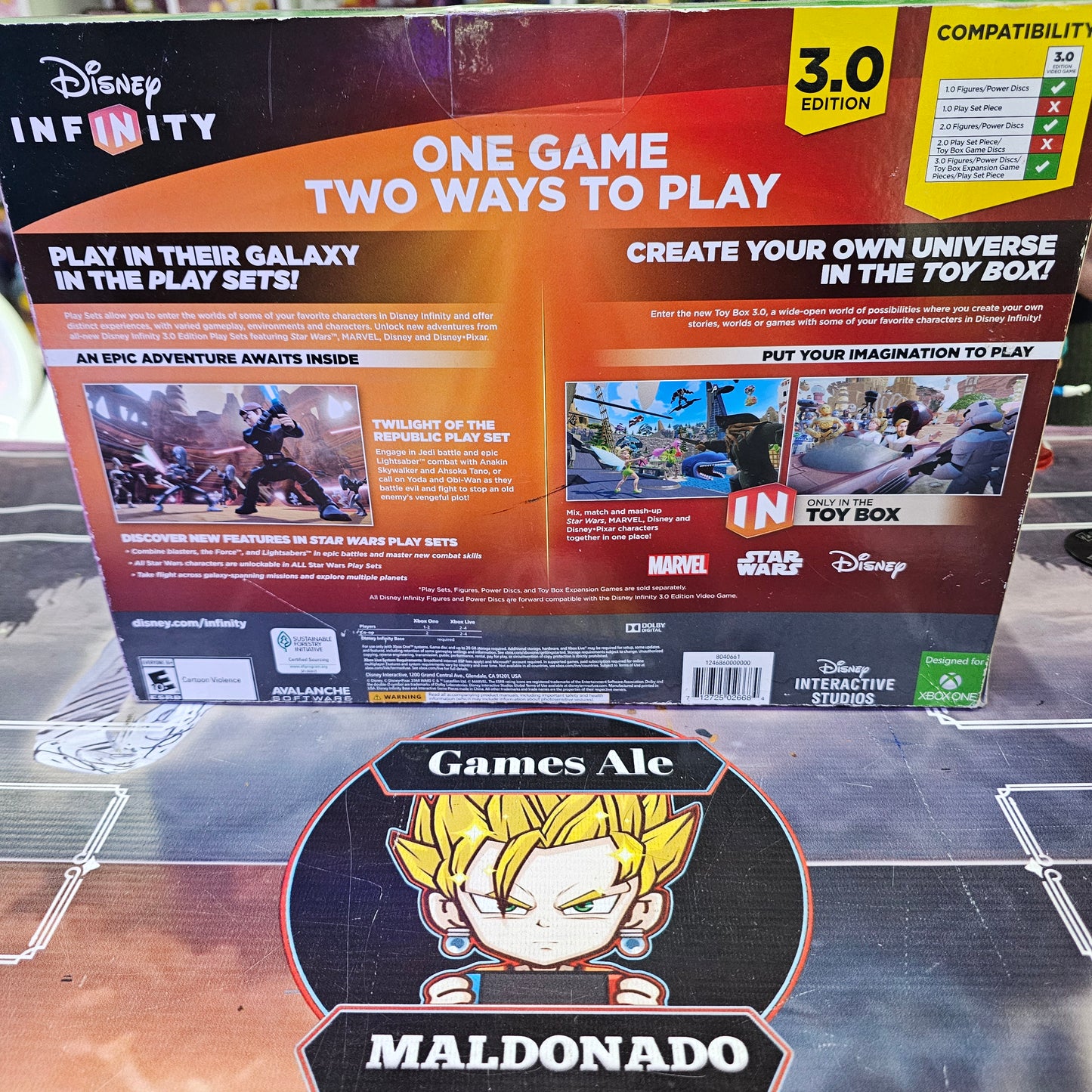 DISNEY INFINITY STAR WARS KIT XBOX ONE