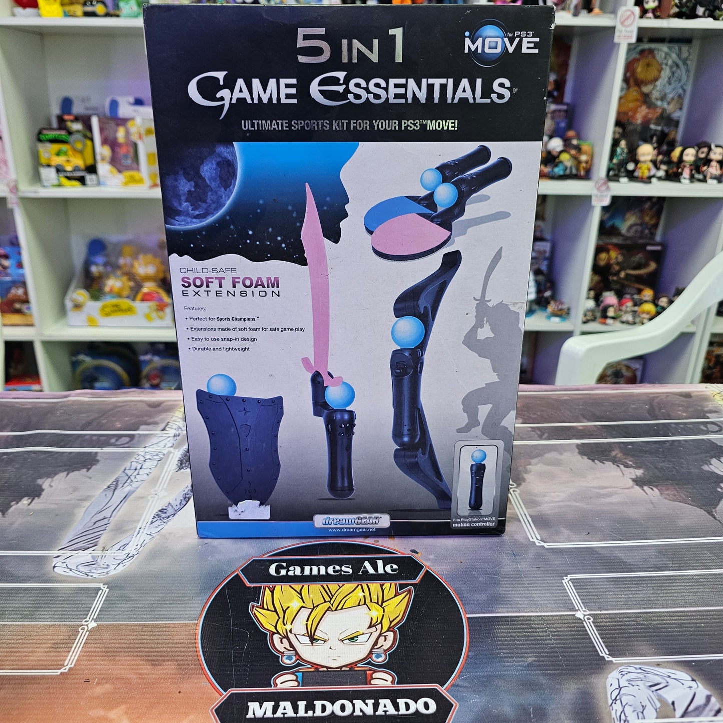 5 EN 1 GAME ESSENTIALS KIT ACCESORIOS MOVE PARA PS3