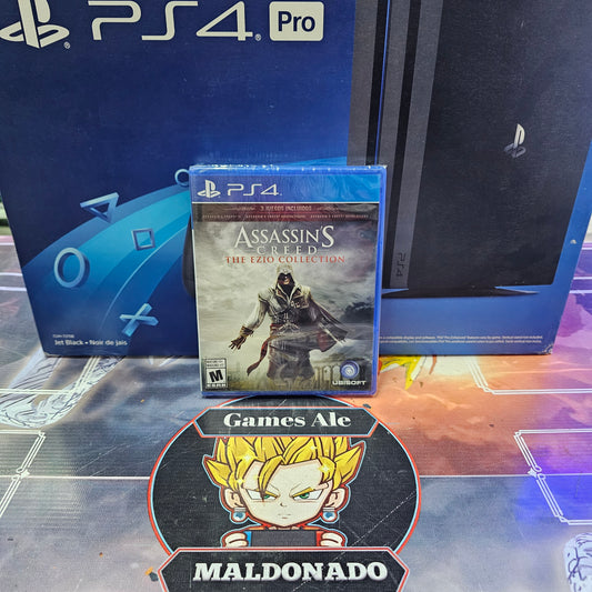 ASSASSIN'S CREED: EZIO COLLECTION (YAGA) (NUEVO) – JUEGO DE PLAYSTATION 4