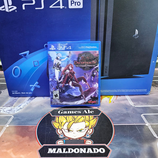 DECEPTION IV: THE NIGHTMARE PRINCESS – JUEGO DE PLAYSTATION 4 (USADO)